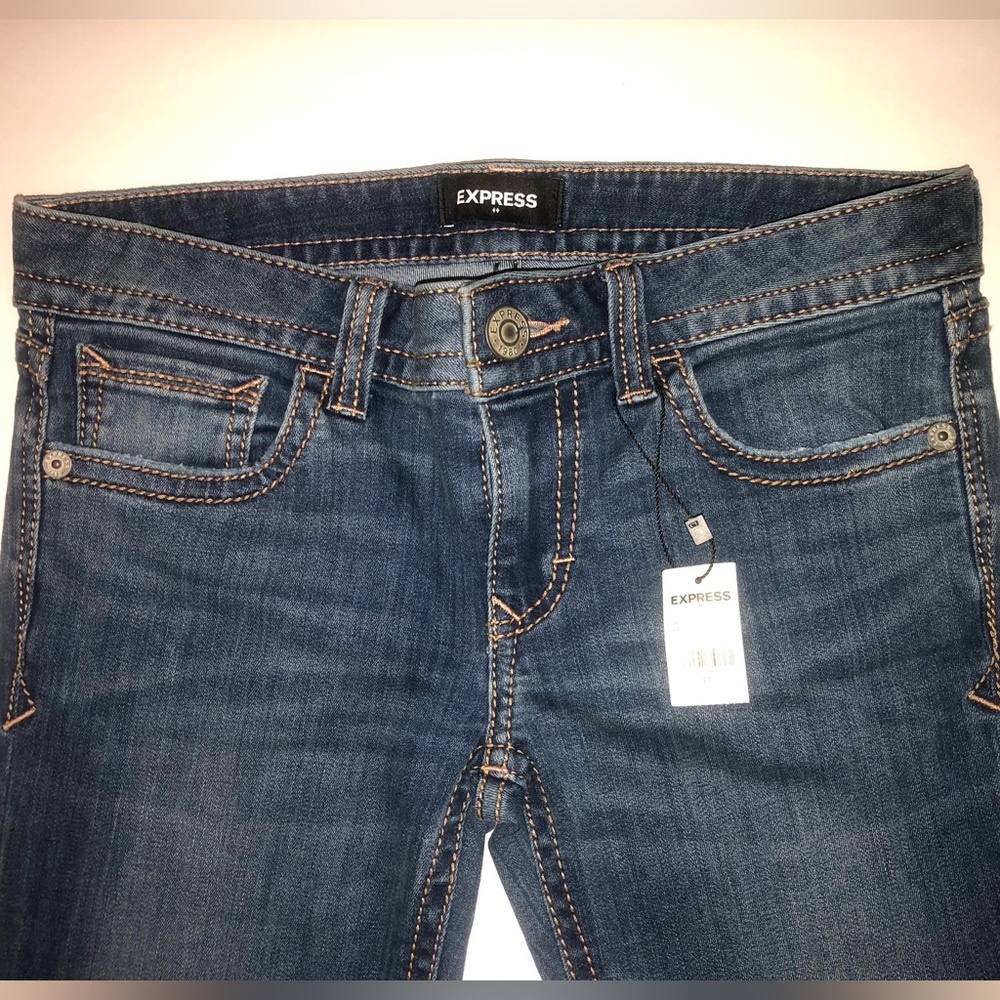 Express boot cut size 4 regular boot cut jeans